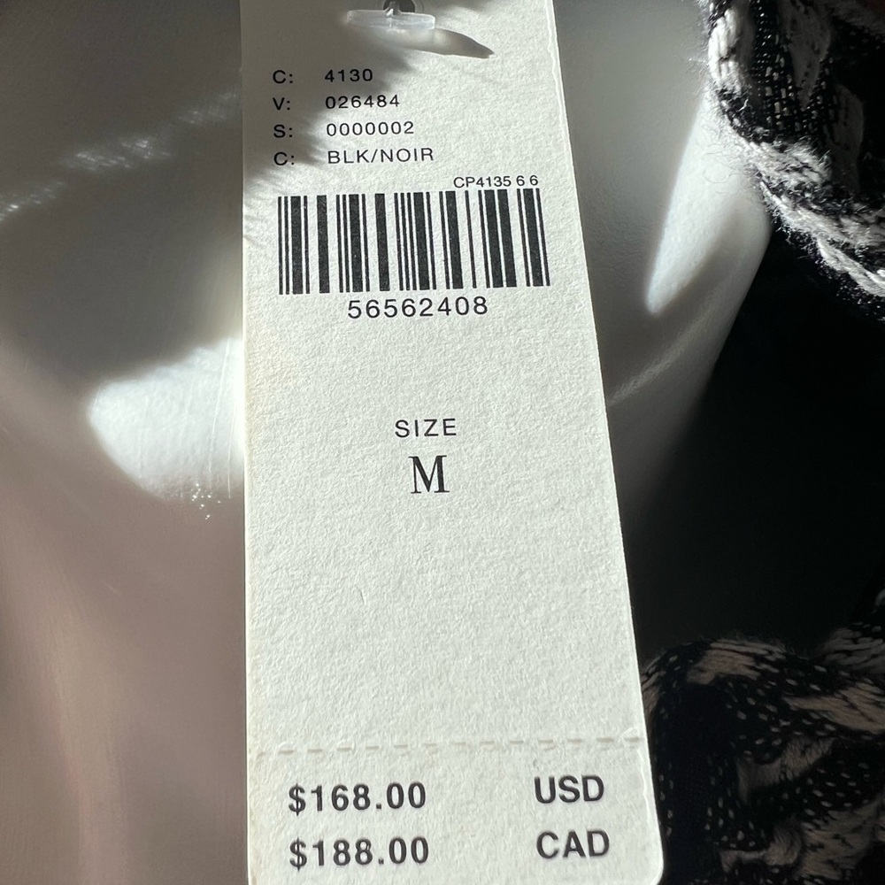 Maeve from Anthropologie Monochrome Geometric Long Sleeve Dress - Picture 7 of 8